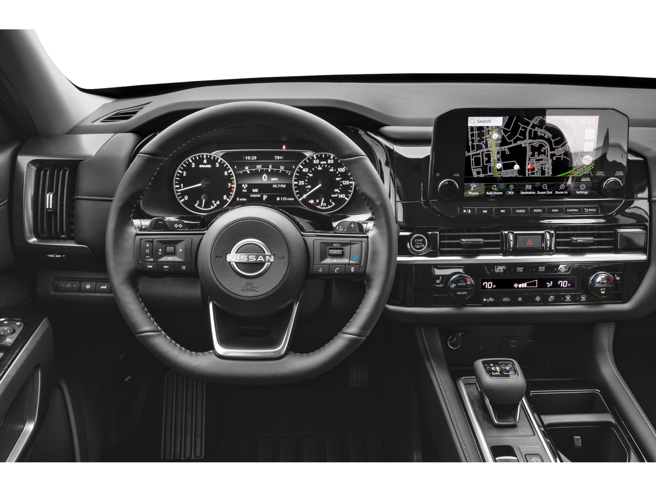 2025 Nissan Pathfinder — interior view