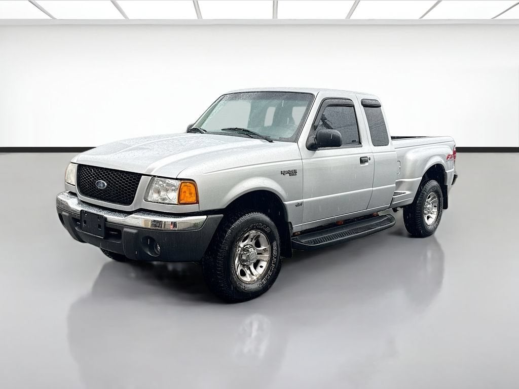 2001 Ford Ranger XL Fleet in Silver — front three-quarter view