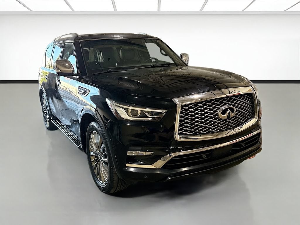 2021 INFINITI QX80 — interior view