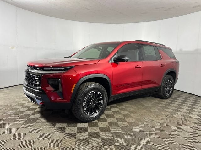 2026 Chevrolet Traverse Z71 in Radiant Red Tintcoat — front three-quarter view