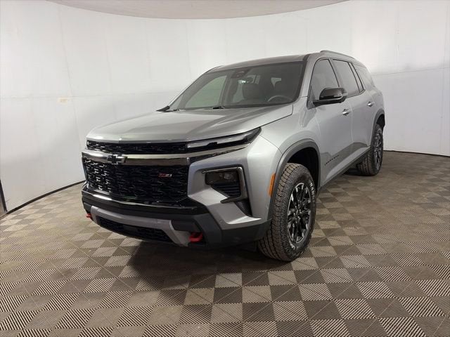 2026 Chevrolet Traverse Z71 in Sterling Gray Metallic — front three-quarter view