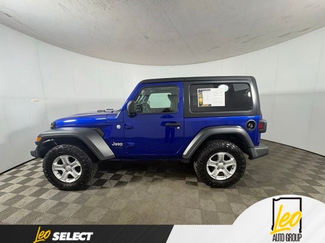 2018 Jeep Wrangler — side profile view
