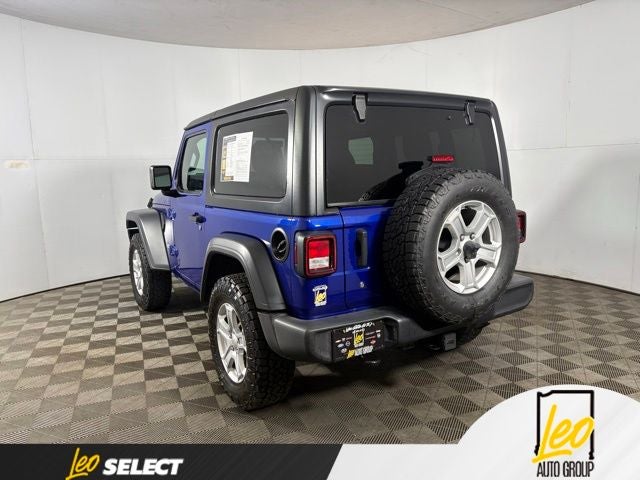 2018 Jeep Wrangler — interior view