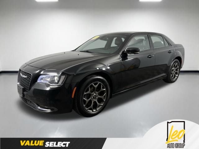 2015 Chrysler 300 300S in Gloss Black — front three-quarter view