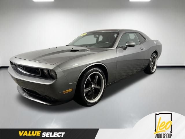 2012 Dodge Challenger R/T in Mineral Gray Metallic Clearcoat — front three-quarter view