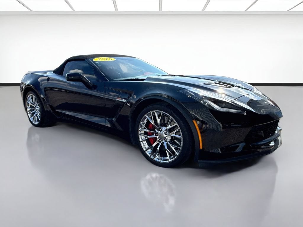2015 Chevrolet Corvette Z06 — interior view