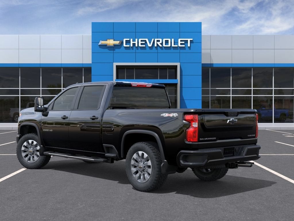 2026 Chevrolet Silverado 2500 HD — rear three-quarter view