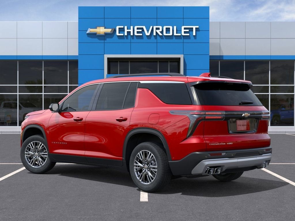 2026 Chevrolet Traverse — rear three-quarter view