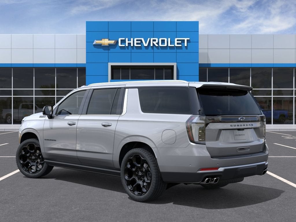 2026 Chevrolet Suburban — rear three-quarter view