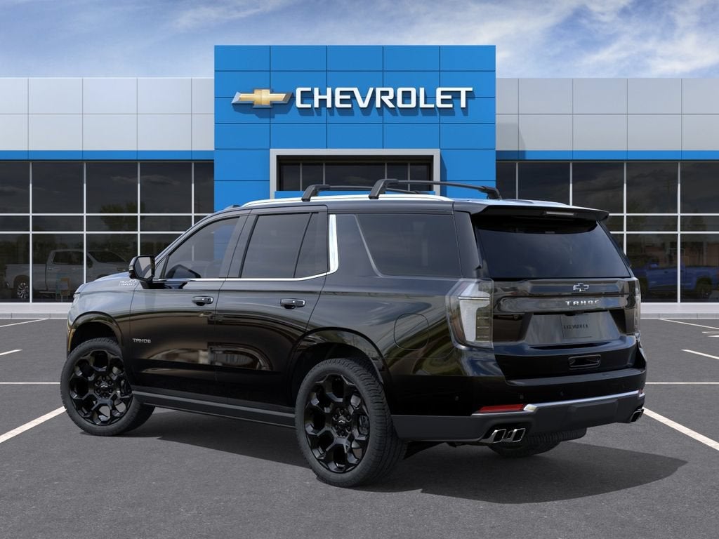 2026 Chevrolet Tahoe — rear three-quarter view